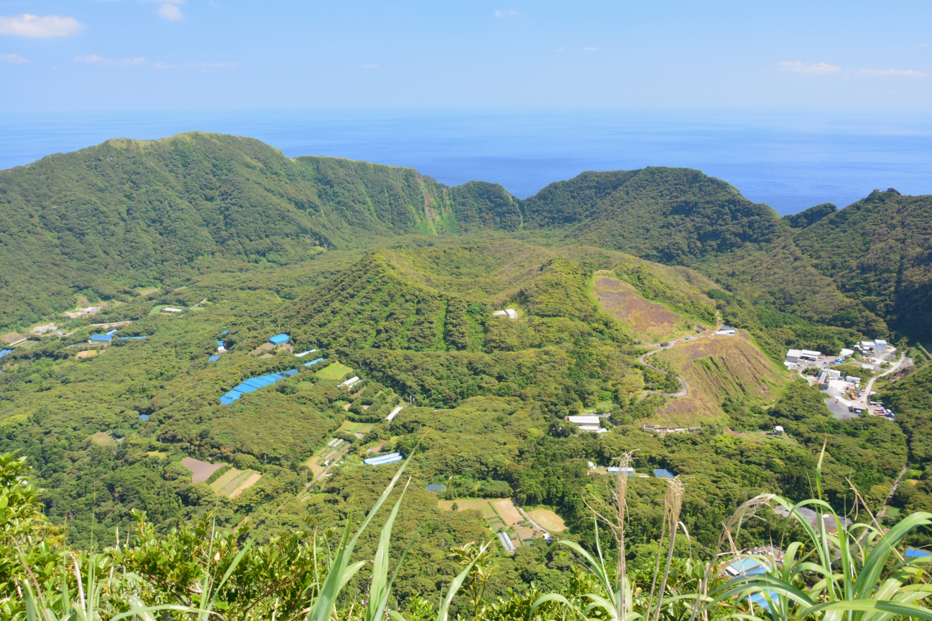 火山の島