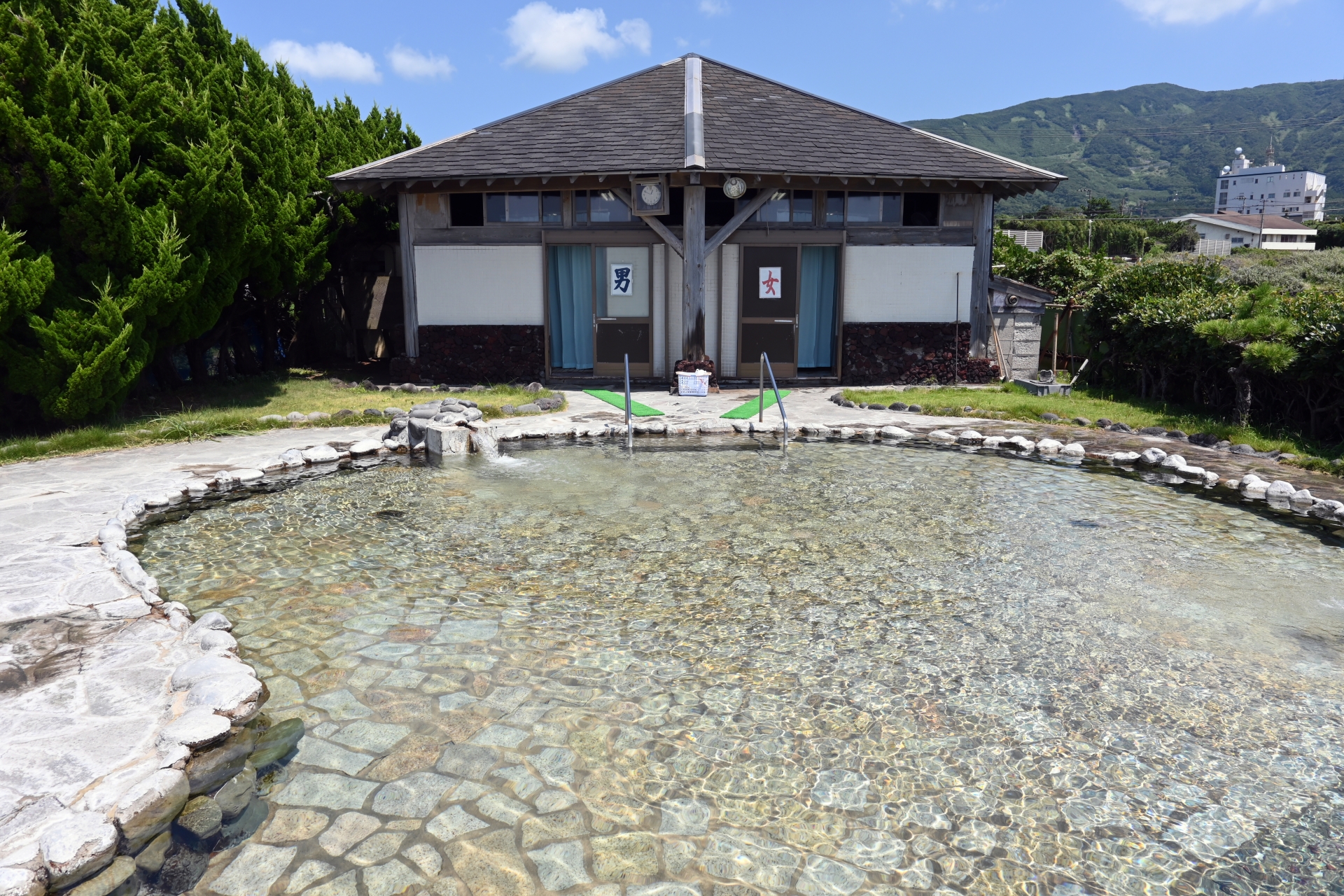 伊豆大島　浜の湯（露天風呂）