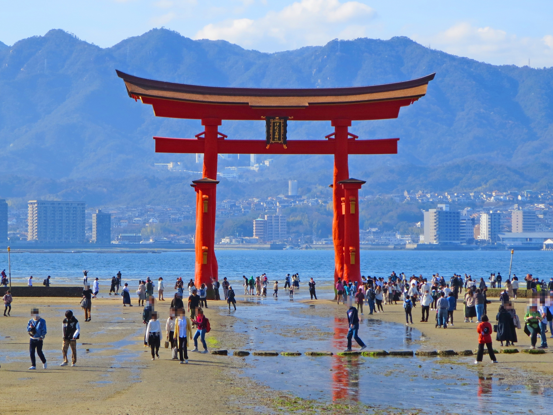 厳島神社の大鳥居
