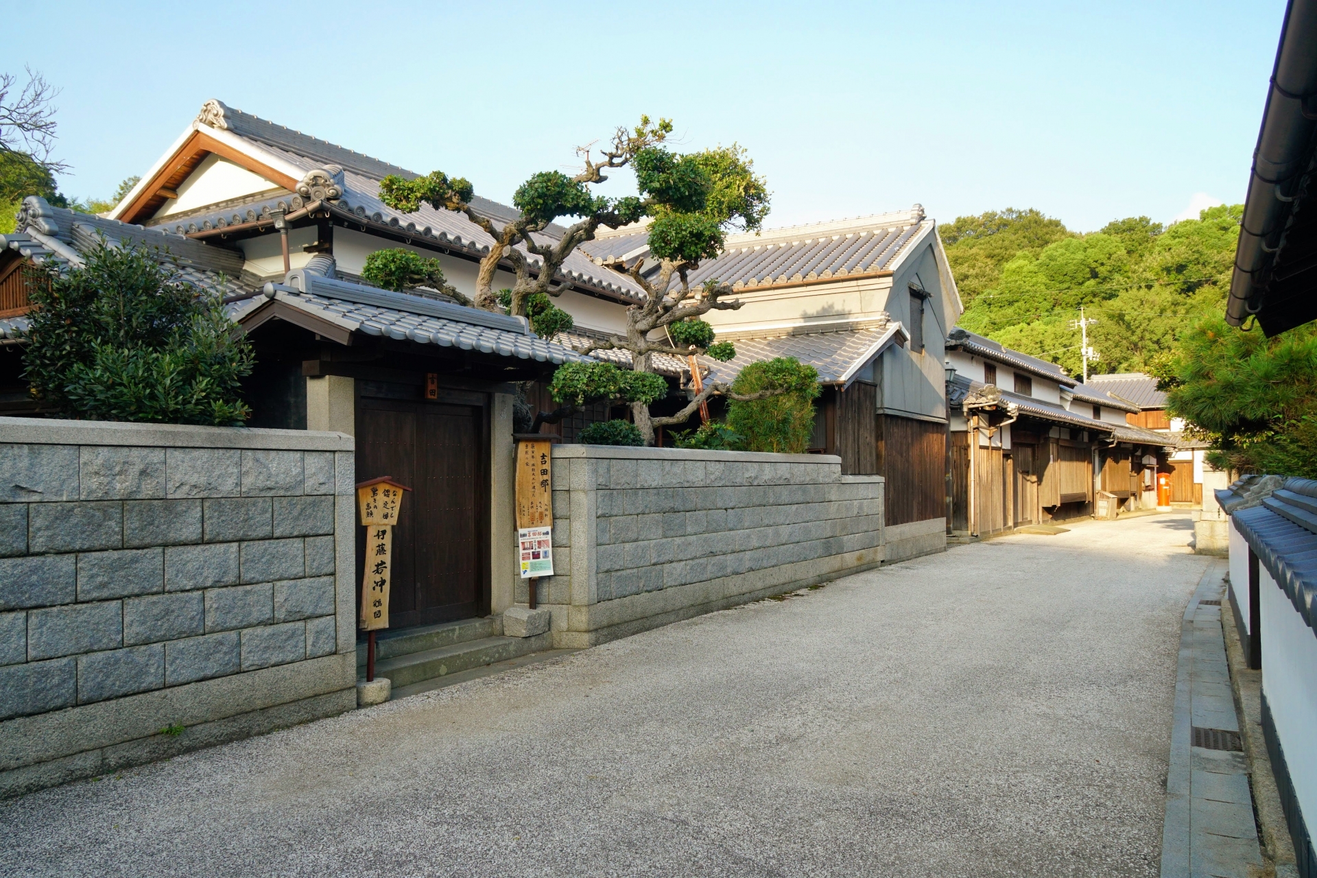 笠島の伝建地区
