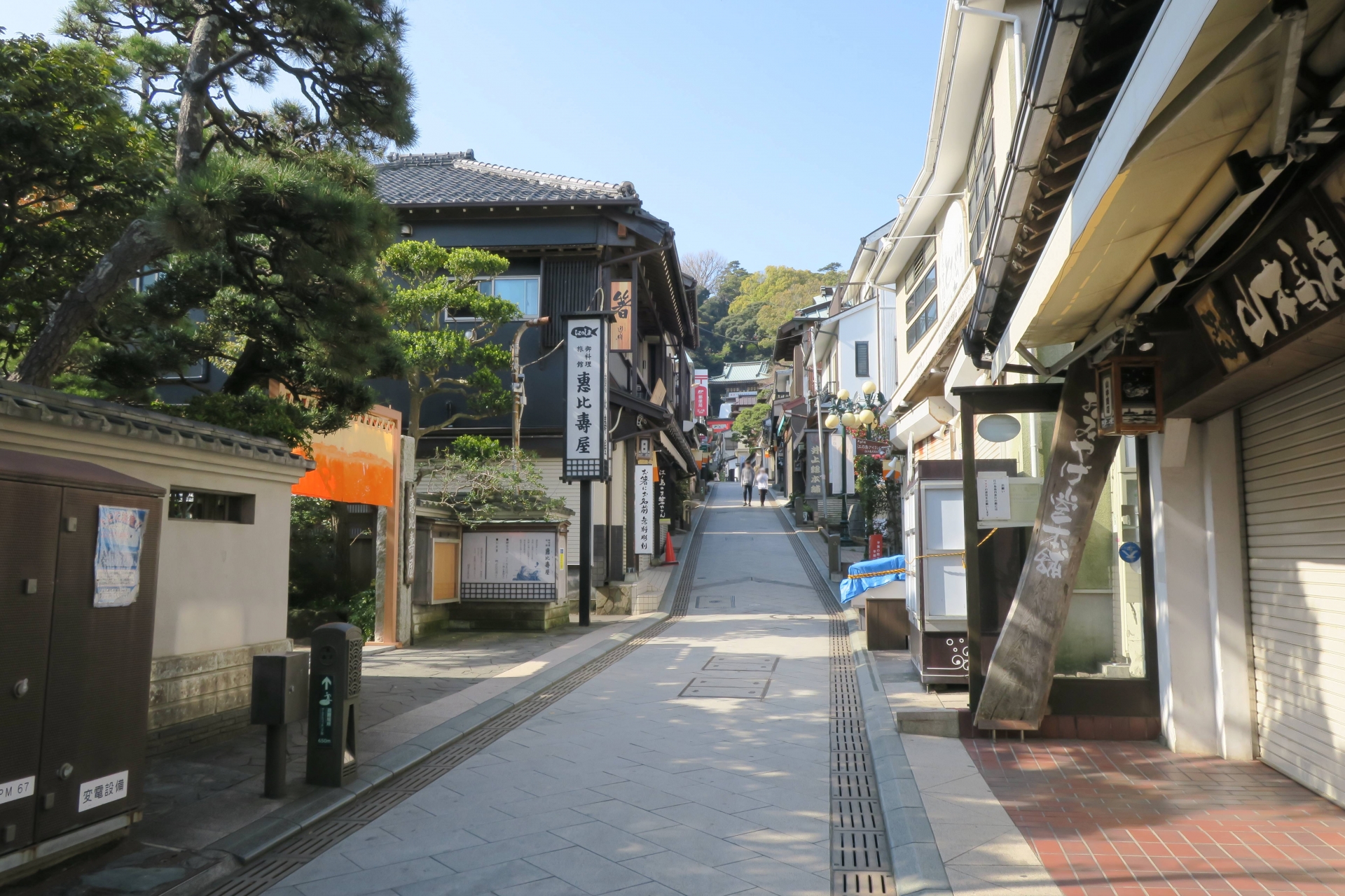 江ノ島表参道の観光商店街