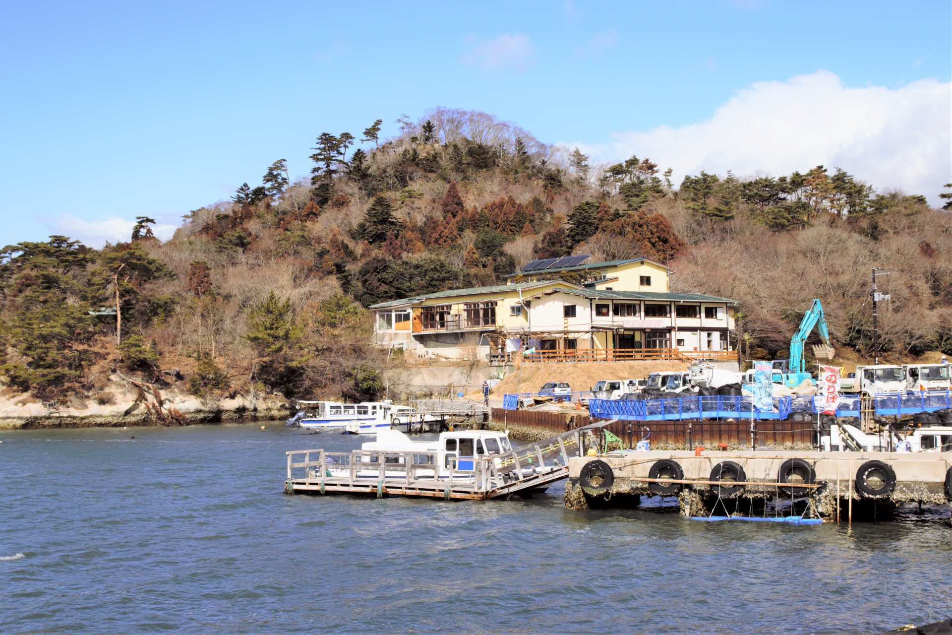 奥松島嵯峨渓遊覧船乗船場所
