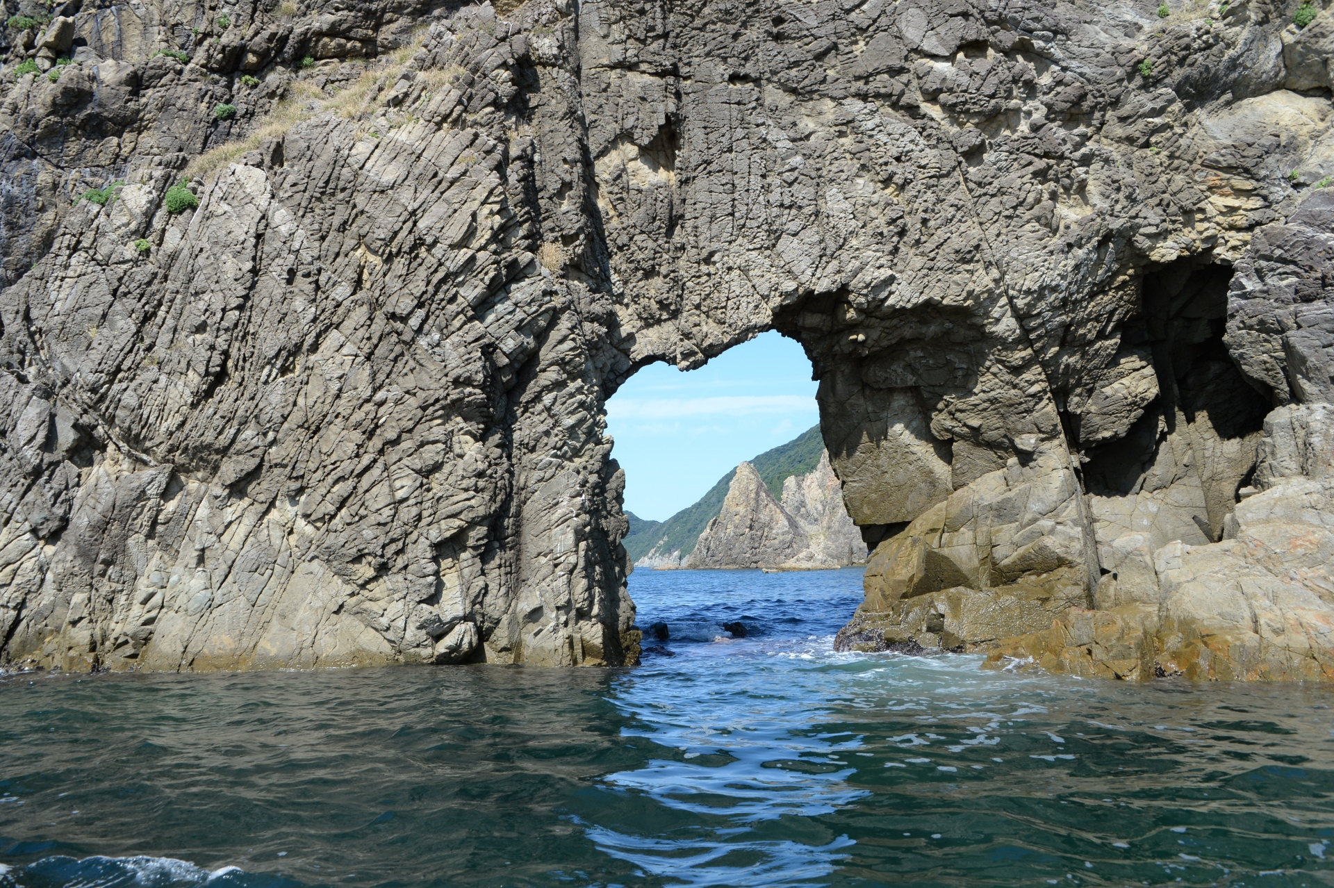 青海島の風景