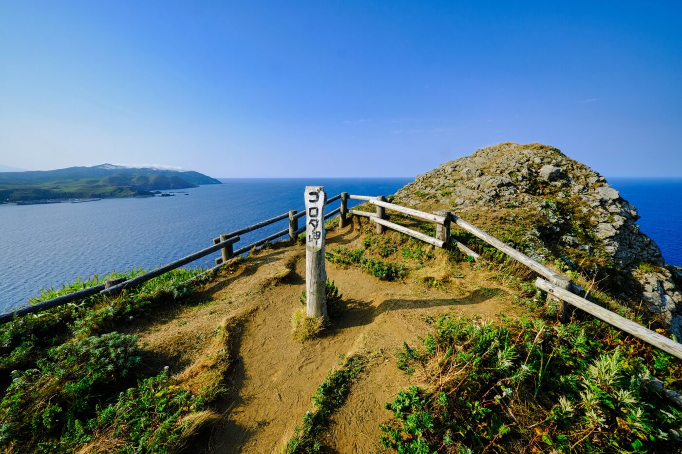 礼文島の風景