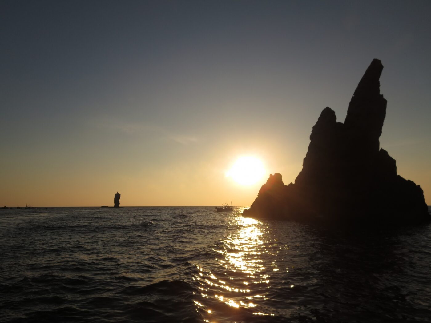 隠岐の島 ローソク岩